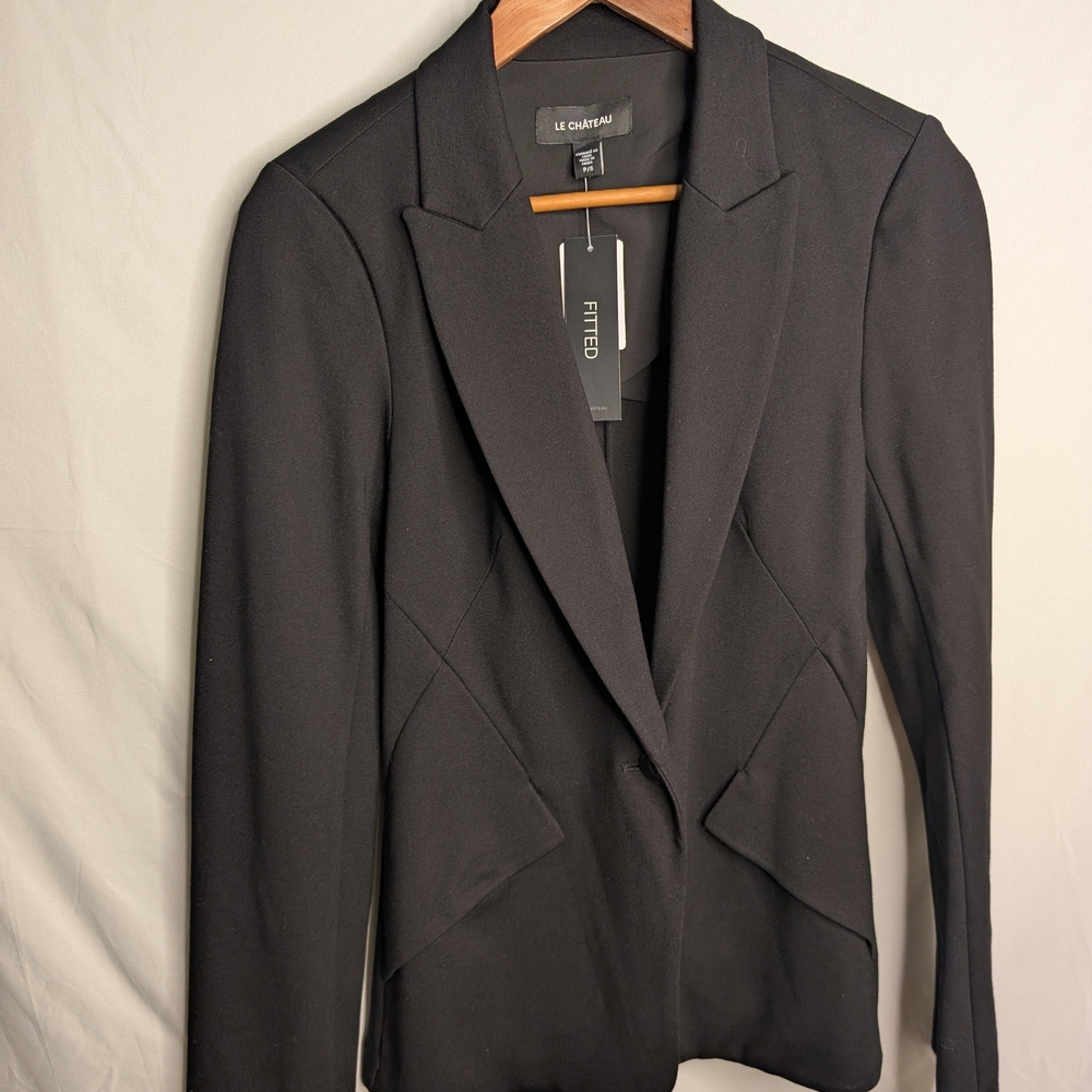Le Chateau Charcoal Blazer